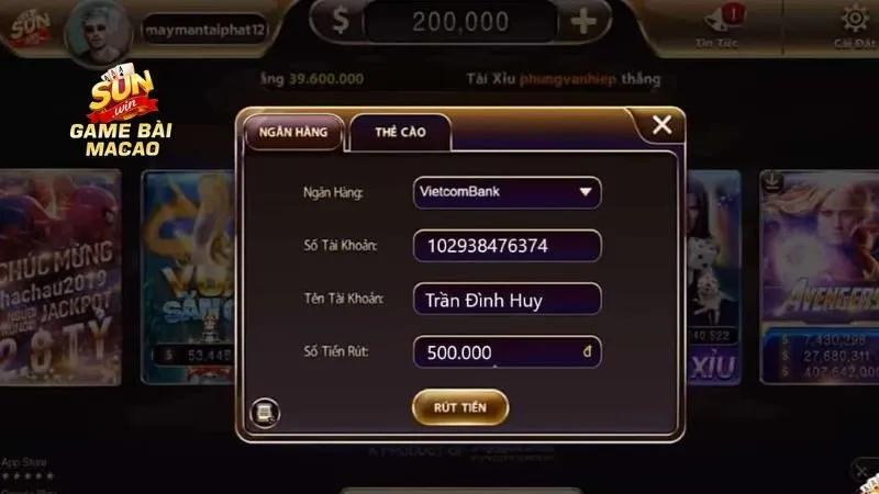 Quy trình thực hiện các giao dịch nhanh chóng tại Sunwin Quy trình thực hiện các giao dịch nhanh chóng tại Sunwin